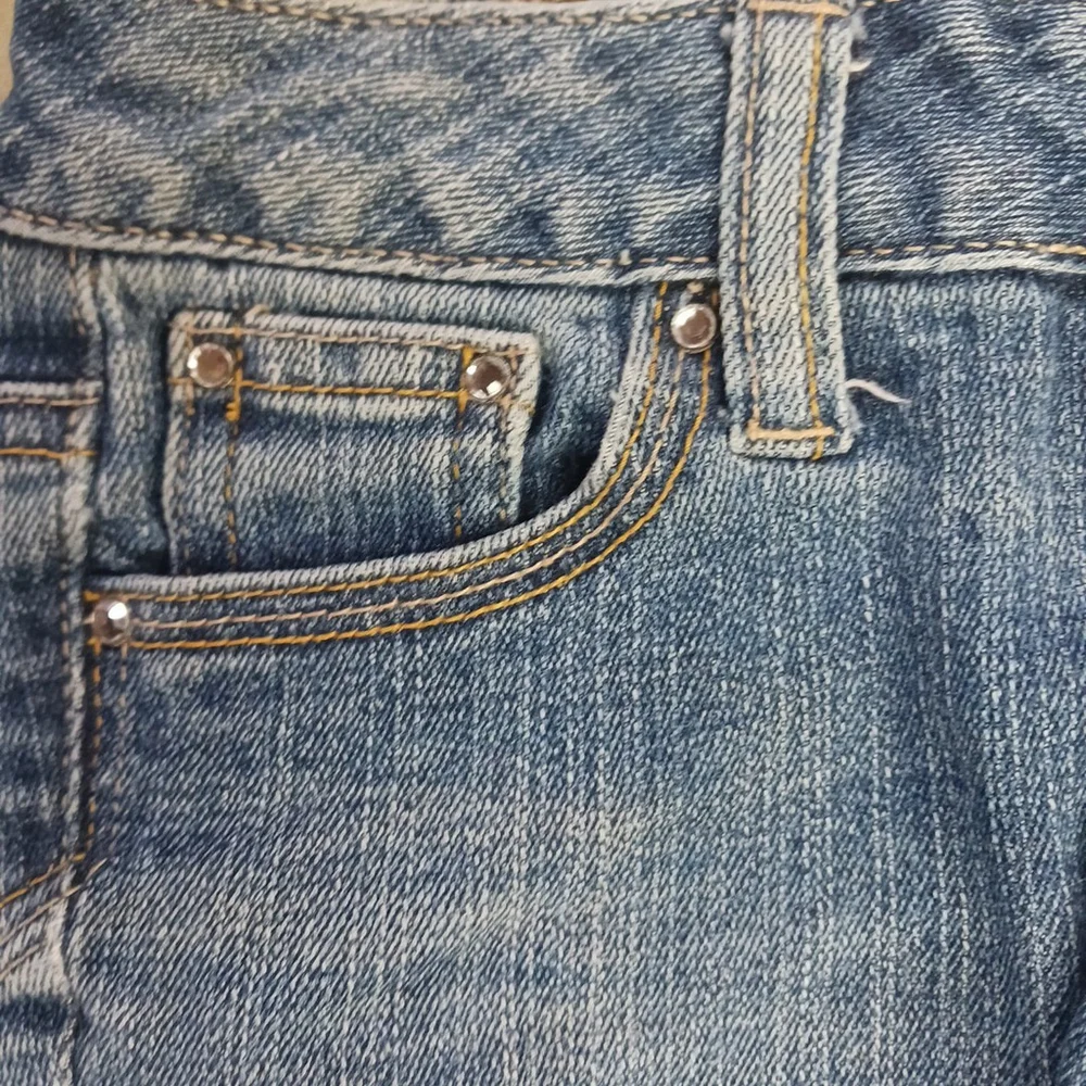 Justice Girls Denim Shorts Medium Wash Size 6 Regular